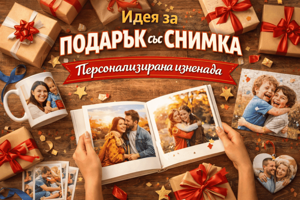 Идея за подарък със снимка
