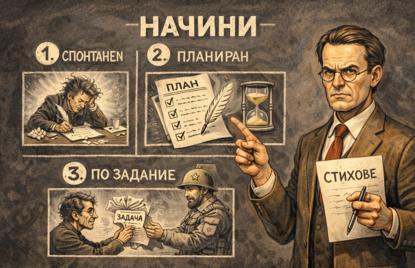 3 лесни начина да измислим и напишем стихотворение