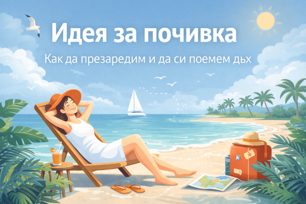 Идеи за почивка които помагат да се откъснем и да презаредим